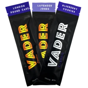 Vader THC Vape – Blue Trio Pack – Mix