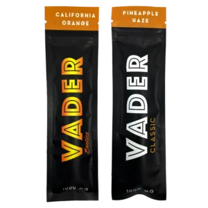 Vader THC Vape – Orange Duo Pack